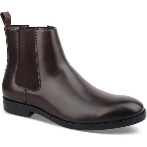 Alfani Men´s Luka 2 Pull-On Chelsea Boots, Brown, 9.5M